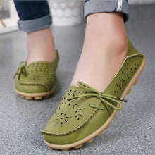 Load image into Gallery viewer, Flats  Summer   Genuine Leather Shoes