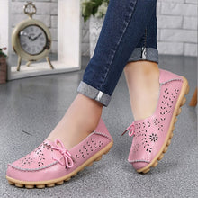 Load image into Gallery viewer, Flats  Summer   Genuine Leather Shoes