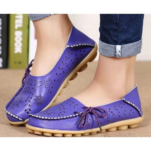 Load image into Gallery viewer, Flats  Summer   Genuine Leather Shoes