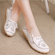 Load image into Gallery viewer, Flats  Summer   Genuine Leather Shoes