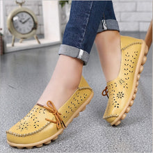 Load image into Gallery viewer, Flats  Summer   Genuine Leather Shoes