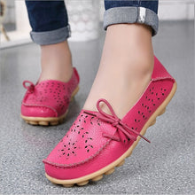 Load image into Gallery viewer, Flats  Summer   Genuine Leather Shoes