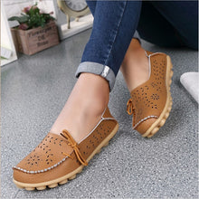 Load image into Gallery viewer, Flats  Summer   Genuine Leather Shoes