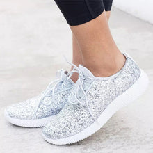 Load image into Gallery viewer, Factory Direct Women Flats Bling Sliver Glod