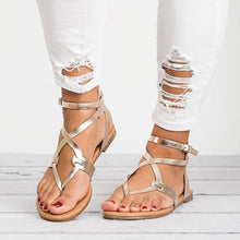 Load image into Gallery viewer, Women Sandals 2019 Fashion Bandage Gladiator Sandals