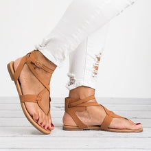 Load image into Gallery viewer, Women Sandals 2019 Fashion Bandage Gladiator Sandals
