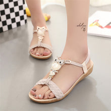 Load image into Gallery viewer, Women's Sandals Summer Fashion Ankle-Strap Beach Shoes