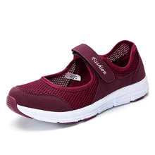 Load image into Gallery viewer, Women Shoes Breathable Mesh Vulcanize Shoes For Summer