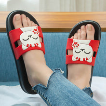 Load image into Gallery viewer, Women Slippers Fashion 2018 New Summer lovely Ladies Casual Slip On Beach Flip Flops Slides Woman Skid Indoor Shoes